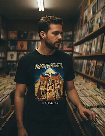 IRON MAIDEN POWERSLAVE STAMP TS 1159