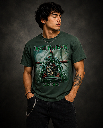 IRON MAIDEN ACES HIGH STAMP TS 1302