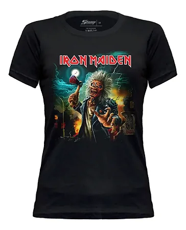 Baby Look Iron Maiden Axe Eddie Bb 521