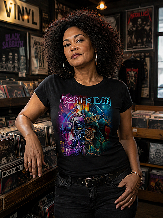 Baby Look Iron Maiden The Future Past World Tour 2024 Bb 519