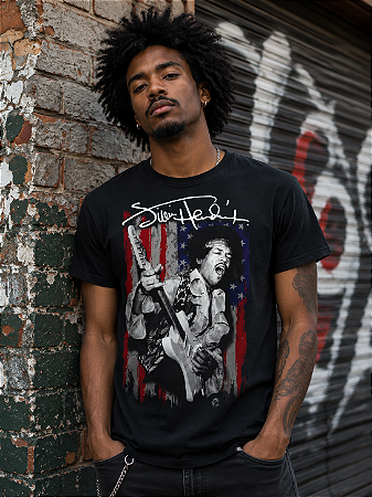 Jimy Hendrix Stamp Rockwear Ts 1629