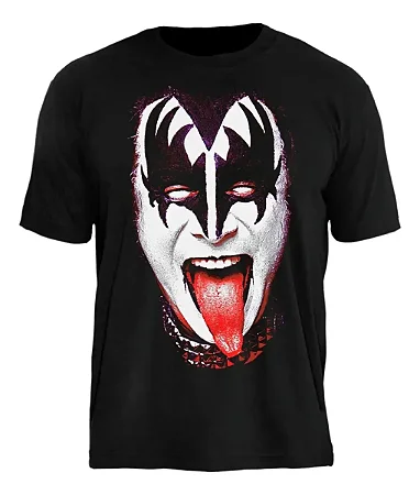 Kiss Gene Simmons Stamp Ts 1687