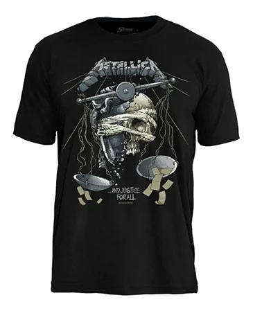 Metallica Justice Luke Stamp Ts 1534