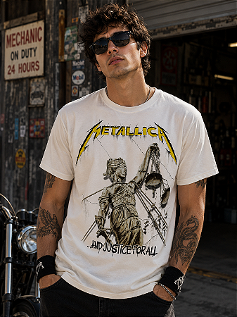 Camiseta Metallica Stamp Ts 1457