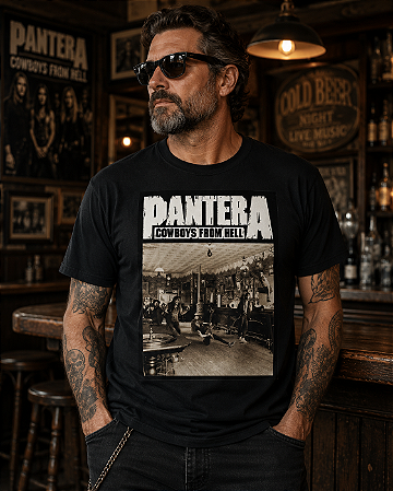 Pantera Cowboys From Hell Stamp Ts 1599