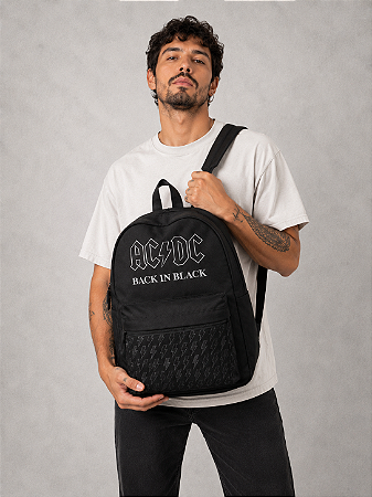 MOCHILA AC/DC BACK IN BLACK