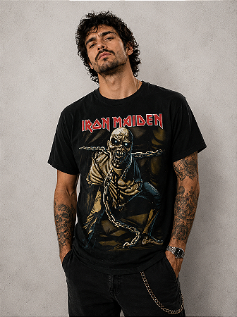 IRON MAIDEN PIECE OF MIND STAMP PRE 100
