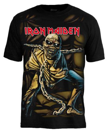 IRON MAIDEN PIECE OF MIND STAMP PRE 100