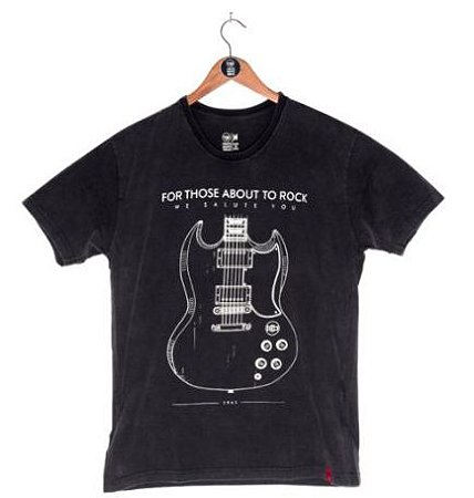 AC DC FOR THOSE ABOUT TO ROCK (XGG) - PRETA