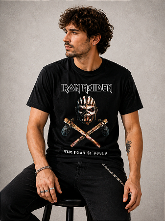 IRON MAIDEN THE BOOK OF SOULS BONES STAMP TS 1318