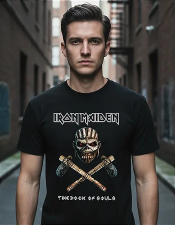 IRON MAIDEN THE BOOK OF SOULS BONES STAMP TS 1318