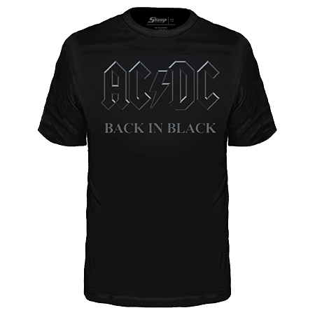 AC DC BACK IN BLACK STAMP KID 059