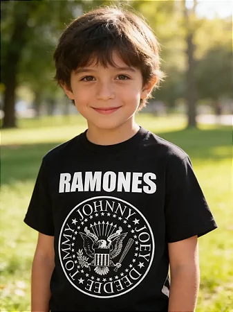 RAMONES LOGO STAMP KID 416