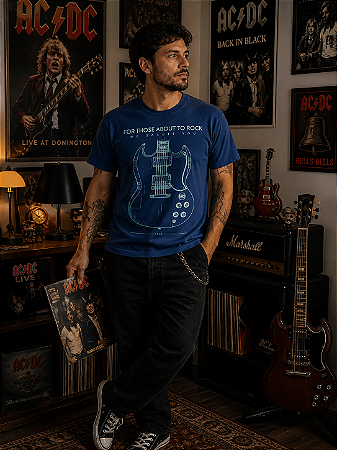 AC DC FOR THOSE ABOUT TO ROCK - AZUL