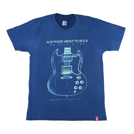 AC DC FOR THOSE ABOUT TO ROCK - AZUL (XGG)