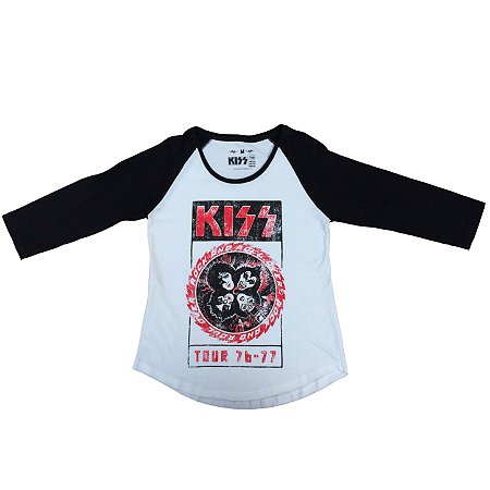 KISS ROCK N ROLL OVER - RAGLAN (Manga 3/4)