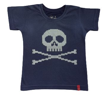 CAVEIRA GAME OVER - AZUL