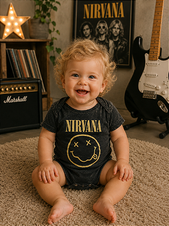 NIRVANA - PRETO STONED