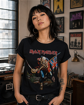 IRON MAIDEN THE TROOPER STAMP BB 326