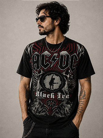 AC DC BLACK ICE STAMP PRE 001