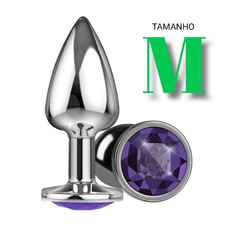 PLUG M EM METAL CROMADO COLOR 8,5 X 3,5CM GTOYS