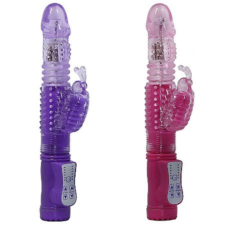 VIBRADOR ROTATIVO VAI E VEM - 36 VIBRAÇÕES