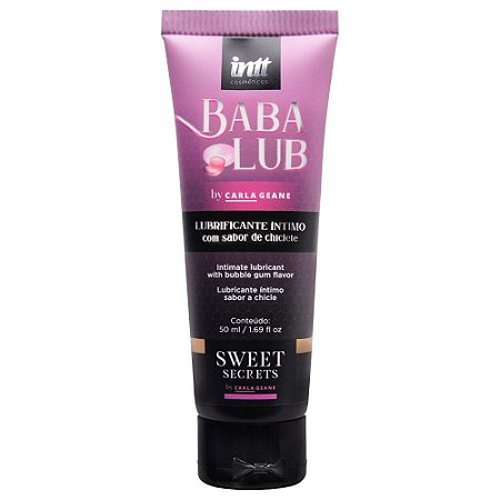 BABA LUB Lubrificante Íntimo Carla Geane 50Ml Intt INTT