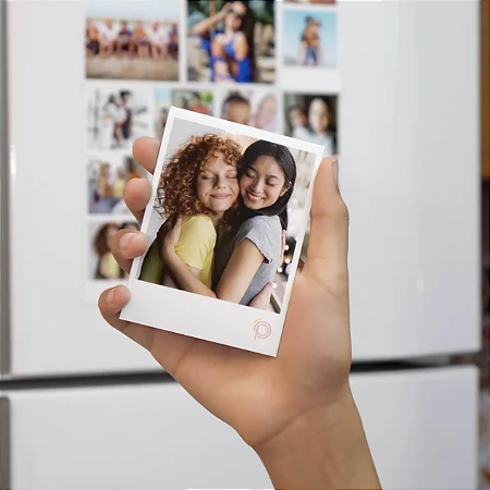 FOTOIMÃ POLAROID P/ GELADEIRA | "FOTO NÃO DESBOTA"