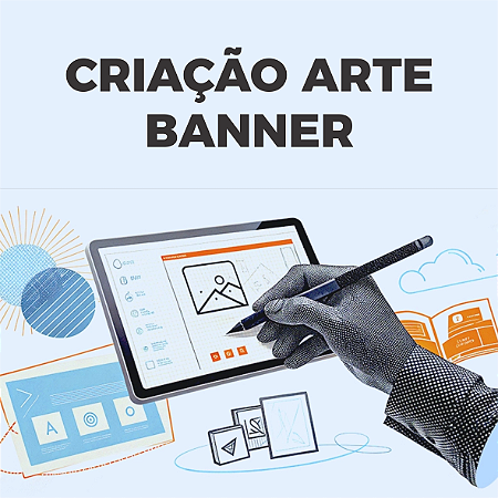 CRIAÇÃO ARTE BANNER