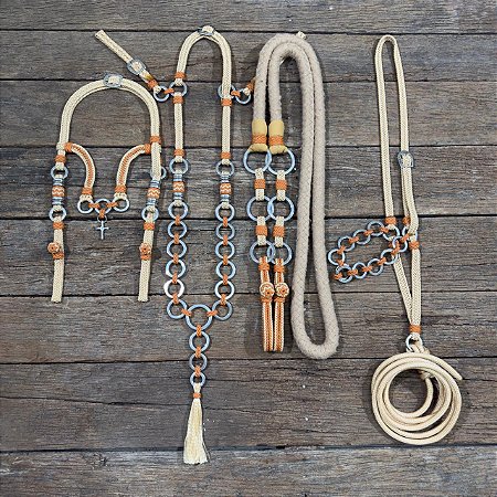 Traia de Frente - Bege / Terracota