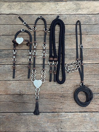 Traia de Frente - Preto / Marrom