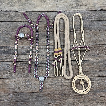 Traia de Frente - Bege / Vinho