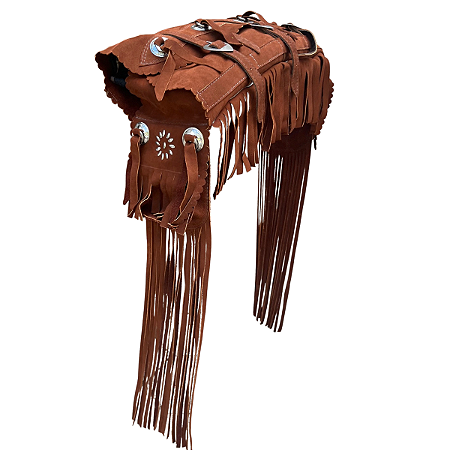 Porta Capa Muladeiro Para Sela E Arreio Em Couro