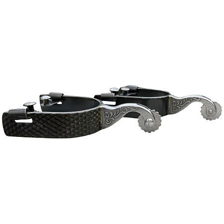 Espora Vinagre Mandarim 1" Arco Grosa Preto