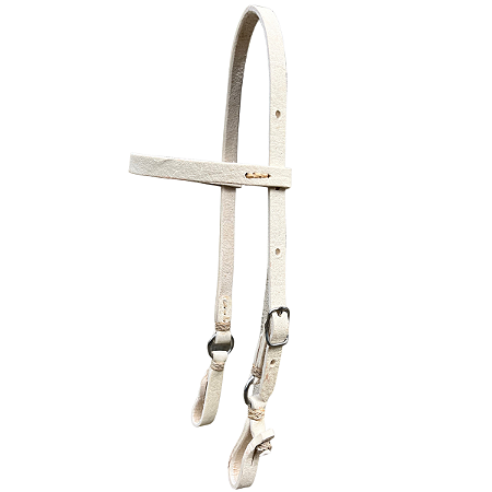 Cabeçada em Couro Cru Natural