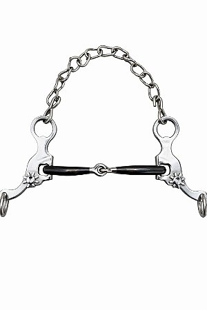 Embocadura Freio Vinagre Mangalarga Com Detalhe 49321