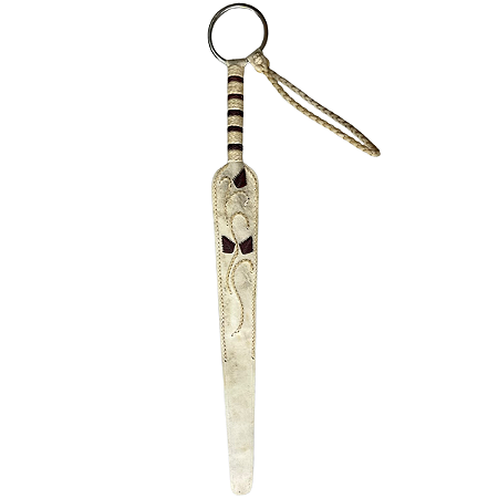Tala Larga de Couro Cru Artesanal