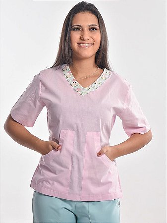 Blusa jaleco Clearance