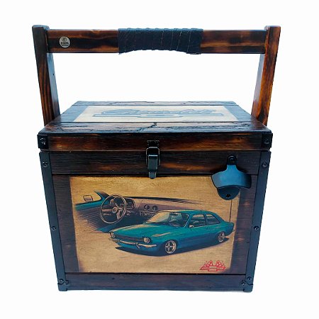 Cooler Personalizado de Madeira Chevette 13 Litros
