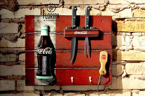 Quadro Termômetro Coca-cola!