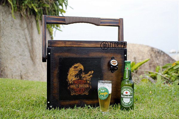 Cooler Personalizado Harley-Davidson 13 Litros