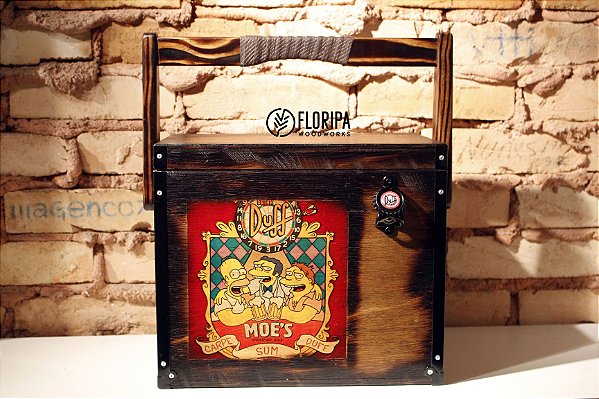 Cooler de Madeira Duff 13 Litros