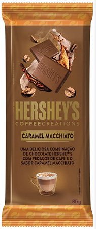 TAB 85G HERSHEYS COFFEE CREATIONS CARAMEL MACCHIATO - UN X 1
