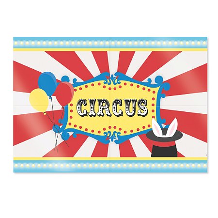 PAINEL 4 LAMINAS CIRCUS - UN X 1