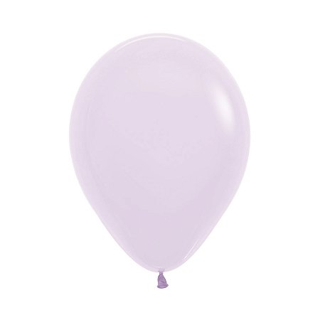 BALAO LATEX PASTEL MATE R5 LILAS - UN X 1