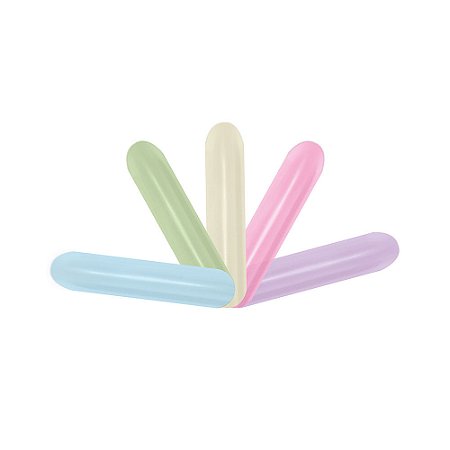 BALAO LATEX TWIST PASTEL MATE COLOR SORT - UN X 1