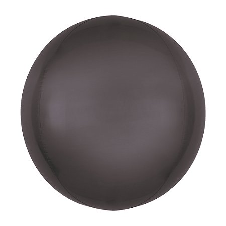 BALAO BOLHA METAL 18 45CM PRETO - UN X 1