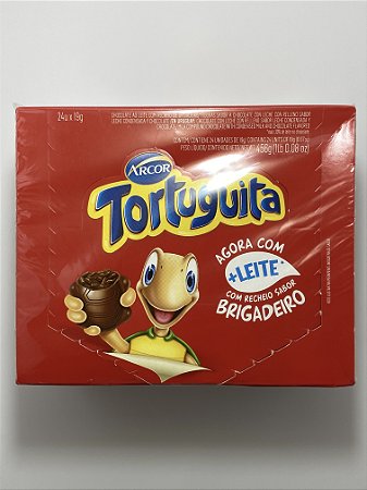 CHOC 19G TORTUGUITA BRIGADEIRO - CT X 24