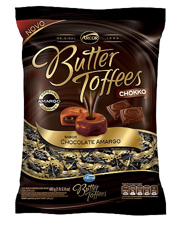 B 600G B TOFFEES CHOC AMARG - PC X 1