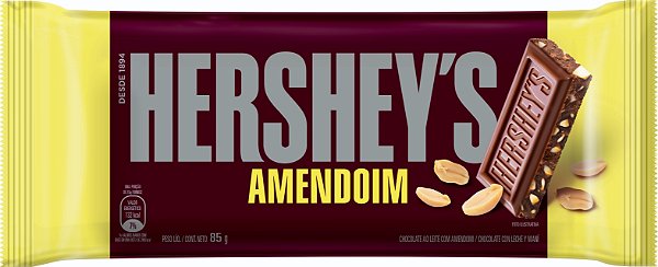 TAB 85G HERSHEYS AMENDOIM - UN X 1